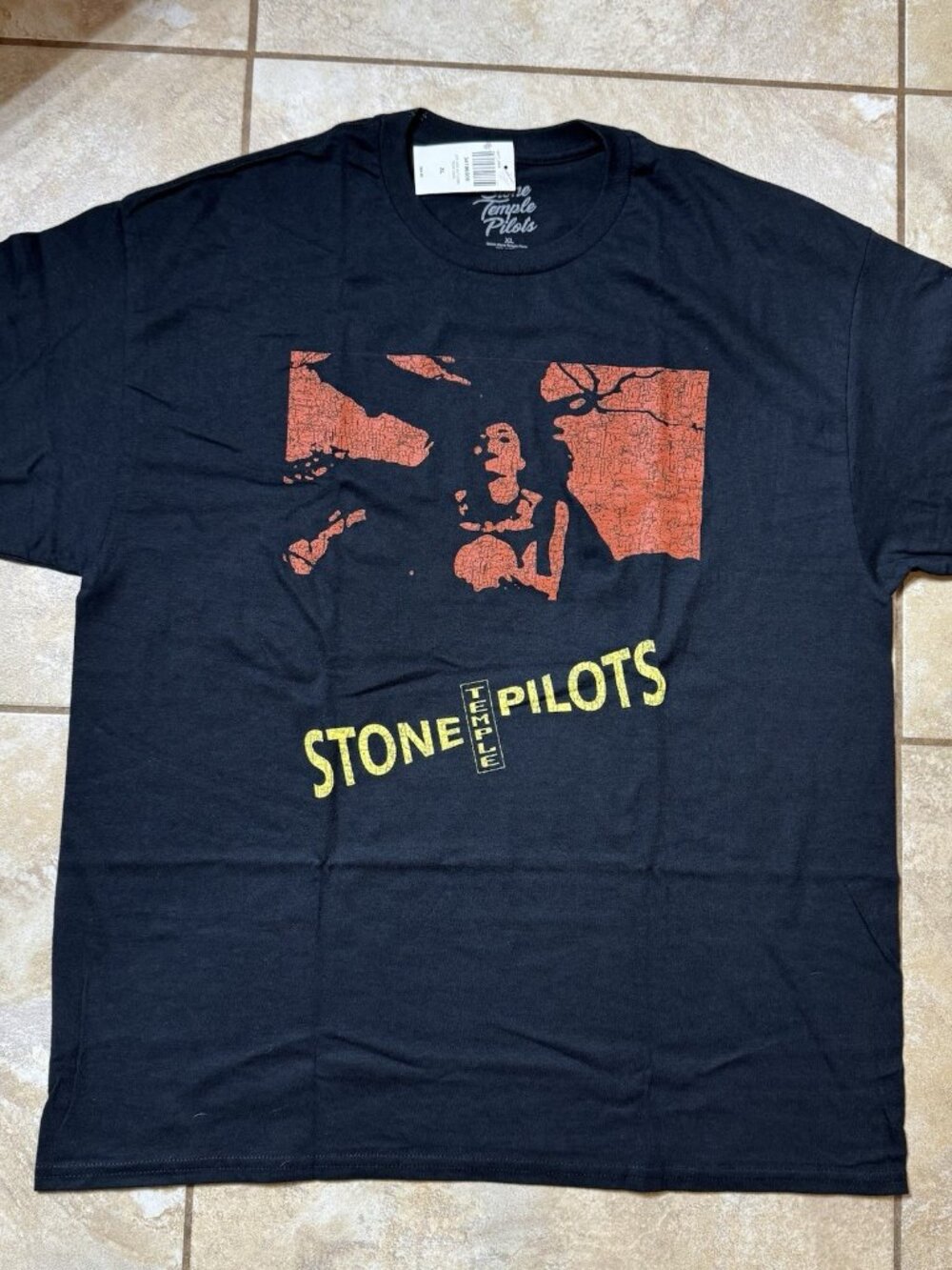 Stone Temple Pilots Core 1992 Tour T-Shirt 2-Sided X-LARGE New With Tags